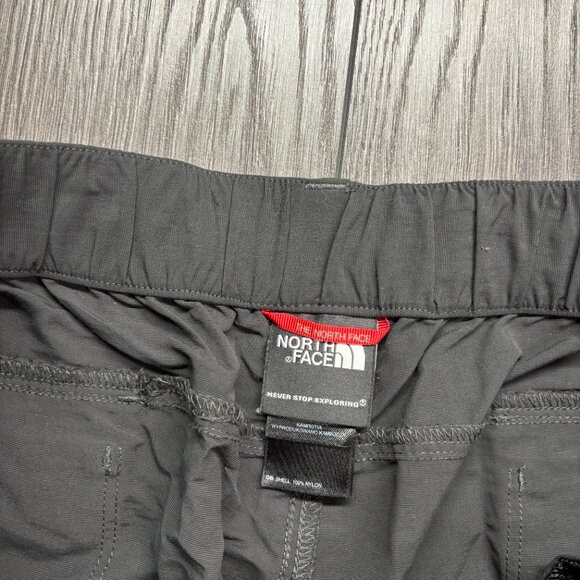 The North Face Zip Off Jogger Hiking Pants Grey Large Convertable - Picture 2 of 10